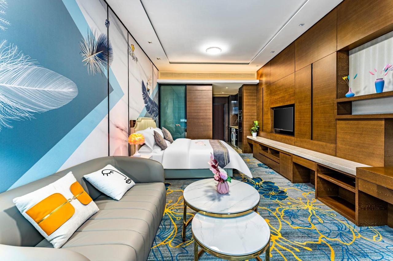 Qingman Apartment Guangzhou Zhujiang New Town East Railway Station Branch Dış mekan fotoğraf