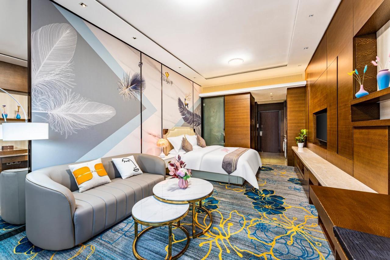 Qingman Apartment Guangzhou Zhujiang New Town East Railway Station Branch Dış mekan fotoğraf