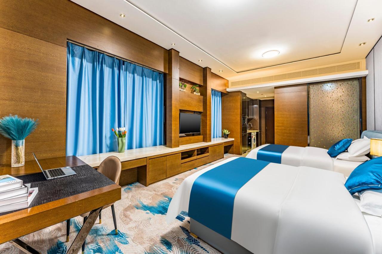 Qingman Apartment Guangzhou Zhujiang New Town East Railway Station Branch Dış mekan fotoğraf