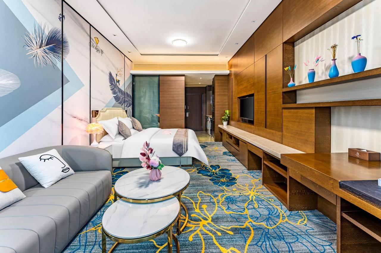 Qingman Apartment Guangzhou Zhujiang New Town East Railway Station Branch Dış mekan fotoğraf