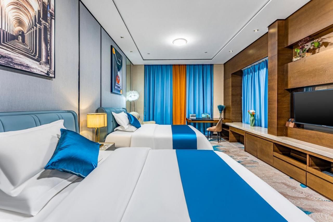 Qingman Apartment Guangzhou Zhujiang New Town East Railway Station Branch Dış mekan fotoğraf