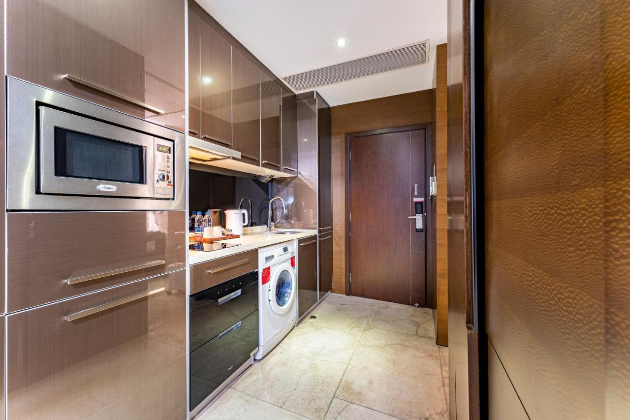 Qingman Apartment Guangzhou Zhujiang New Town East Railway Station Branch Dış mekan fotoğraf