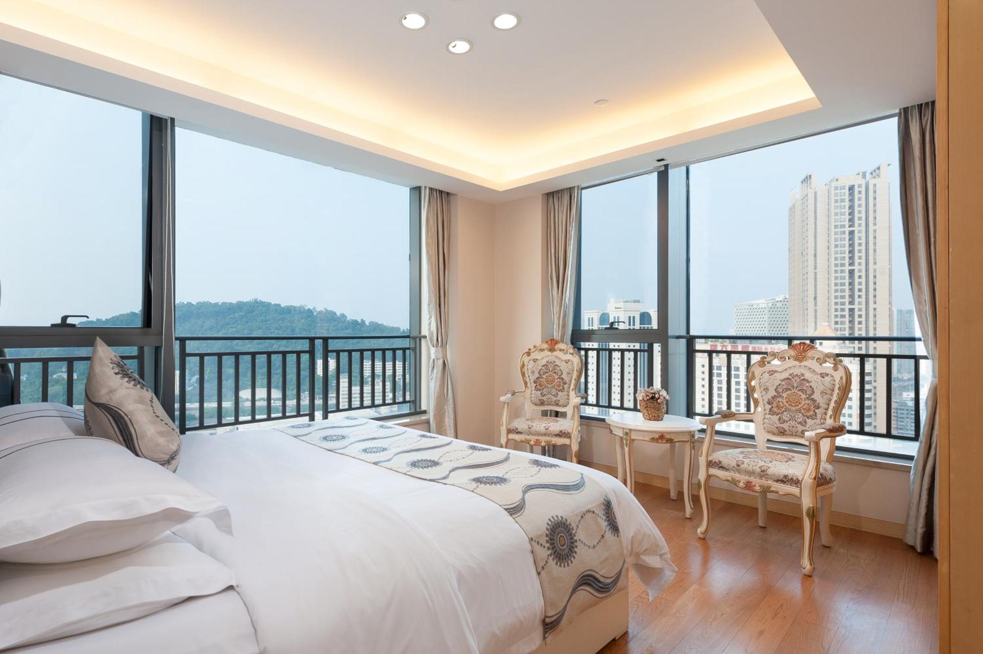 Qingman Apartment Guangzhou Zhujiang New Town East Railway Station Branch Dış mekan fotoğraf